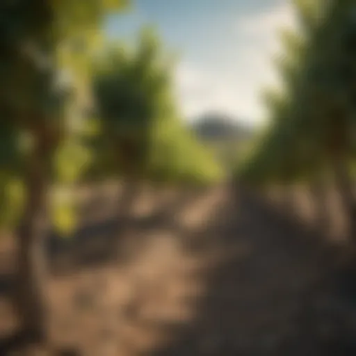 Vibrant Italian vineyards reflecting the rich agricultural heritage