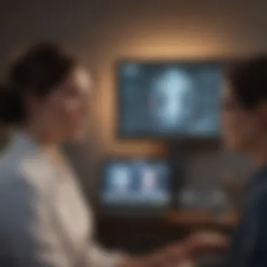 Virtual Genetic Counseling Session Virtual meeting between genetic counselor and client