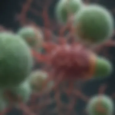 Pseudomonas aeruginosa Bacteria Visualization of Pseudomonas aeruginosa bacteria
