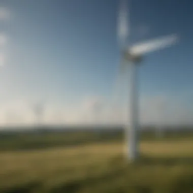 Germany's Wind Energy Commitment A serene wind farm in Germany showcasing the country's commitment to wind energy.