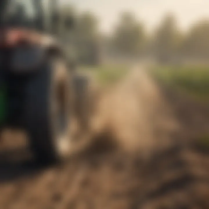 Impact of herbicide on agricultural land