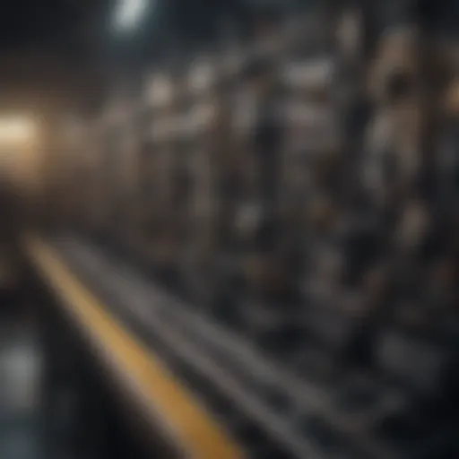 A historical timeline showcasing the evolution of automation technologies in the USA