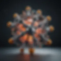 Illustration of Avacopan molecular structure