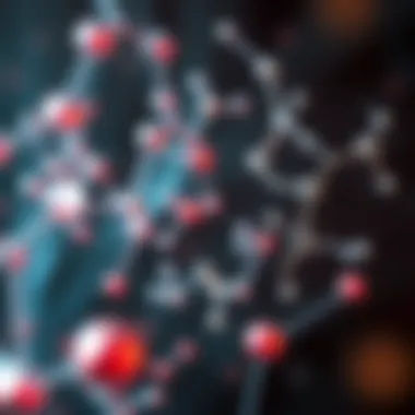 Illustration of biochemical pathways affected by alcohol in relation to atrial fibrillation