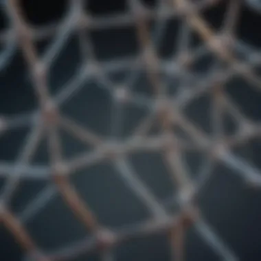Molecular Structure of Conductive Plastic Film Illustration of the molecular structure of conductive plastic film showcasing its unique composition