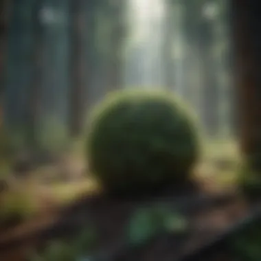 The Role of Forests in Climate Mitigation A vibrant forest demonstrating carbon sequestration