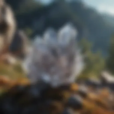 Crystals in Nature: Amplifying Energies Crystals in natural settings enhancing energy flow
