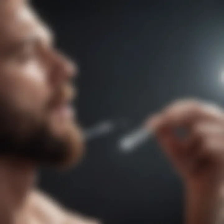 Infographic showcasing lifestyle changes to improve erectile health