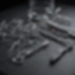 Surgical instruments arranged for ulcerative colitis procedure