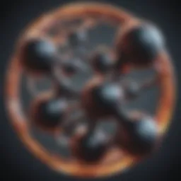 Molecular structure of carbon monoxide showcasing its unique properties