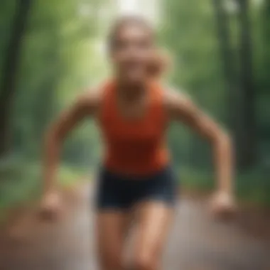 Boosting Mood Through Physical Activity Visual representation of mood enhancement through exercise
