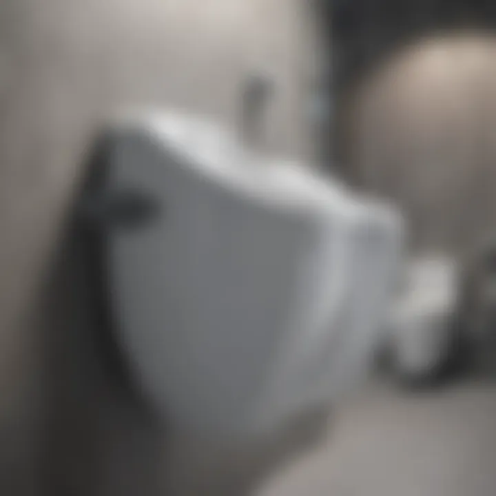 Visual representation of future innovations in attachable urinal technology