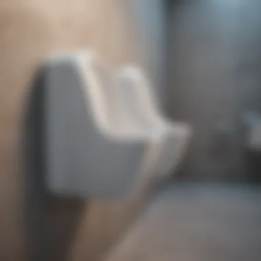 Sleek Aesthetics of Attachable Urinals Innovative attachable urinal design showcasing sleek aesthetics and practicality