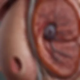 Detailed anatomical depiction of a kidney showcasing size variations