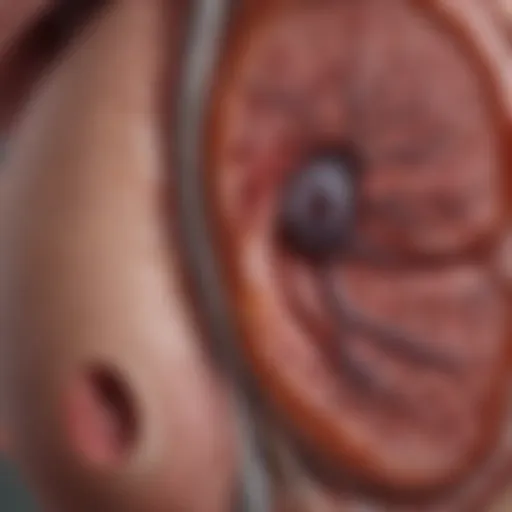 Detailed anatomical depiction of a kidney showcasing size variations