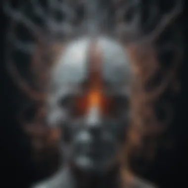 Abstract Representation of the Mind An abstract representation of the mind's inner workings.