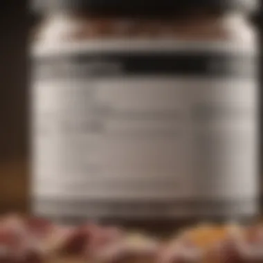 Detailed view of Glucerna's ingredient list
