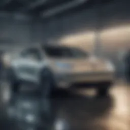 Dynamic testing of an electric vehicle at a specialized facility
