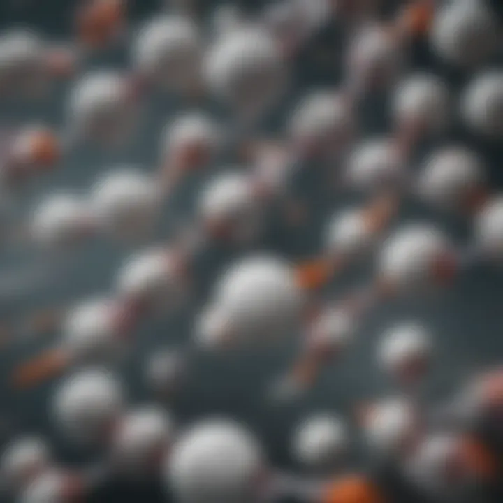 Illustration of opioid receptors and their interaction with opiate agonists