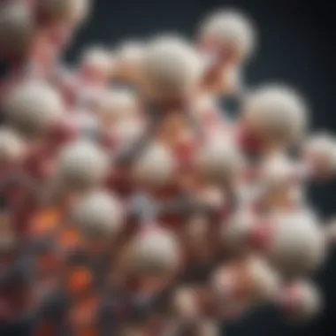 Molecular Structure of Penicillin Penicillin molecular structure illustration