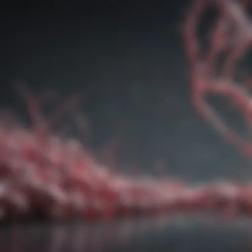 Abstract representation of postbiotics