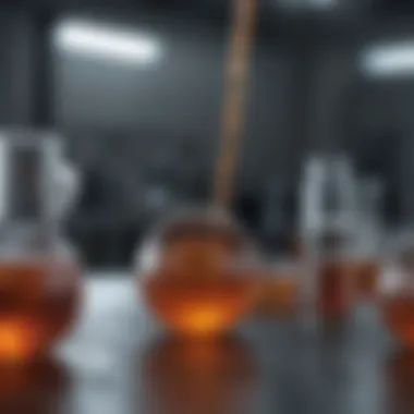 Innovative Research in Pain Relief An advanced laboratory showcasing innovative research