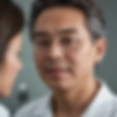 David Tang, DDS engaging with a patient