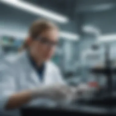 Education in Molecular Biology An educational setting with advanced laboratory equipment