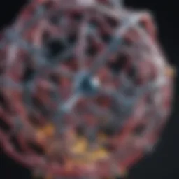 A vibrant depiction of molecular structures showcasing the beauty of chemistry.