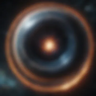 An intricate representation of the cosmos highlighting various celestial bodies.