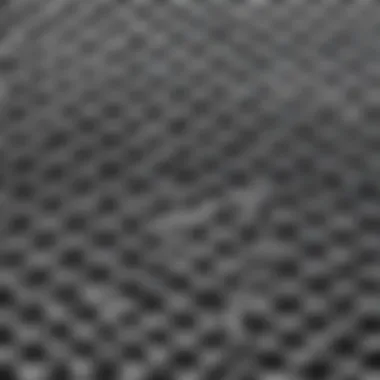 Close-up of stainless steel mesh texture