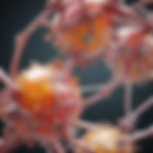 Molecular structure of alpha-ketoglutarate showcasing its significance in metabolism
