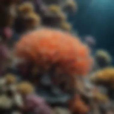 Coral Conservation Efforts A captivating image depicting coral conservation efforts and their impact on marine biodiversity.