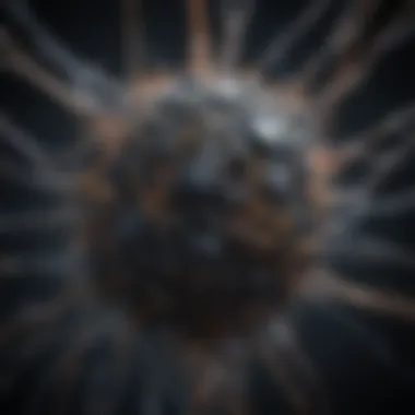 Complex Neural Network A complex neural network visualization representing black box AI