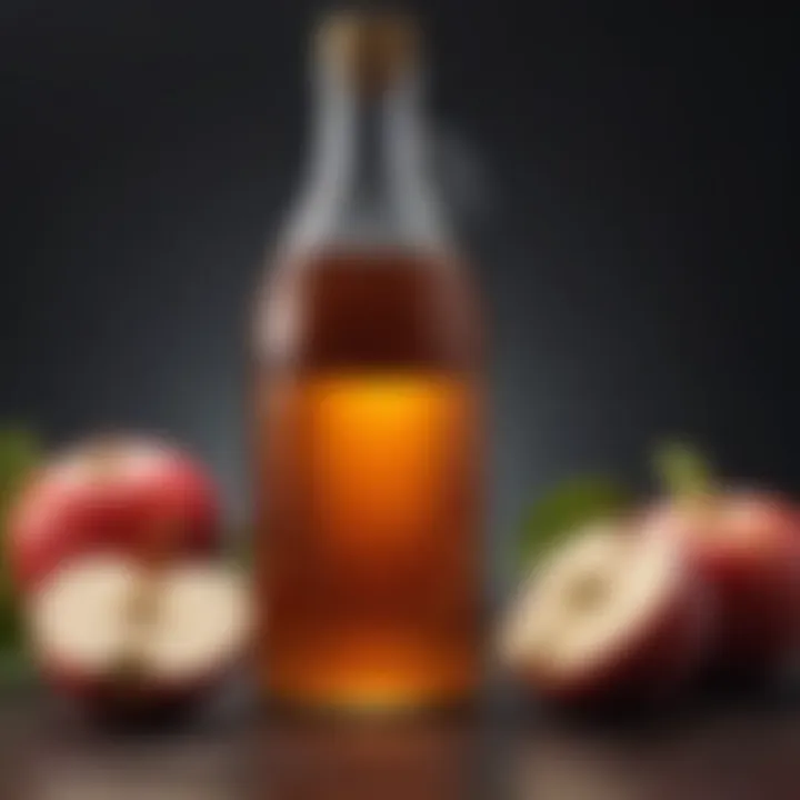 An infographic illustrating the health benefits of apple cider vinegar