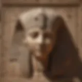 Ancient relief depicting the Dendera Light