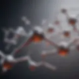 Chemical structure of acetone