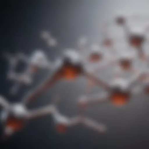 Chemical structure of acetone