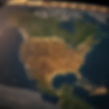 Federal Structures in North America Map depicting the federal structures of North America