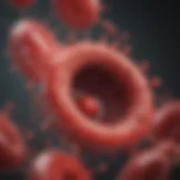 Illustration depicting the mechanism of factor VIII deficiency in Haemophilia A