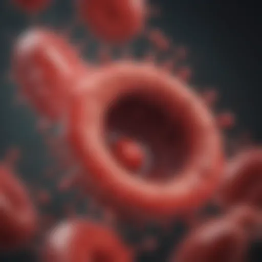Illustration depicting the mechanism of factor VIII deficiency in Haemophilia A