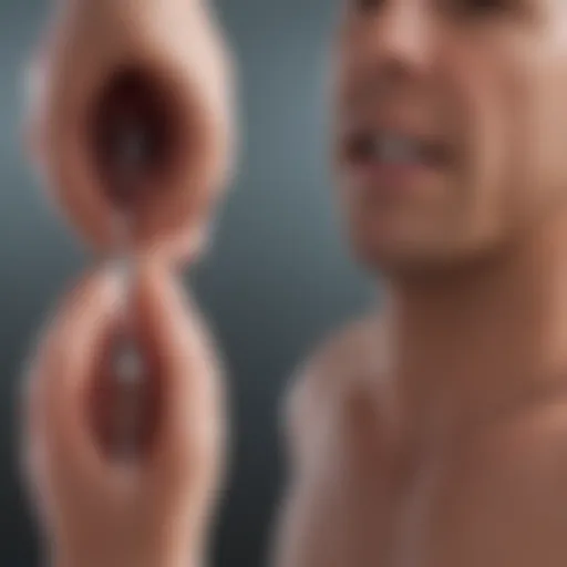 An illustration of various injection types for erectile dysfunction