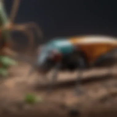 Insects in Cultural Narratives Artistic representation of insects in various cultural contexts