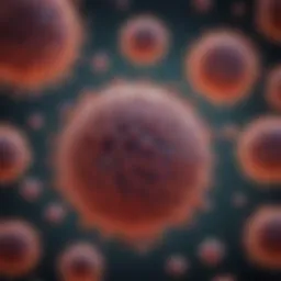 Microscopic view of Kle cell line exhibiting unique characteristics
