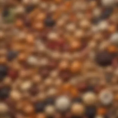 An array of foods low in methionine