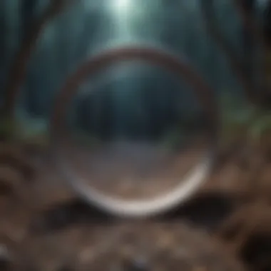 The Thin Line Between Reality and Imagination An abstract depiction of the boundary between reality and imagination