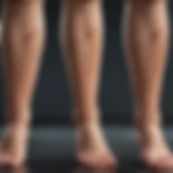 Chart showcasing various treatment options for managing lymphedema