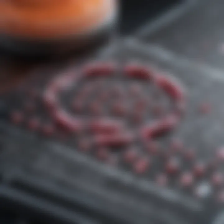 Infographic detailing potential side effects and monitoring protocols for metronidazole