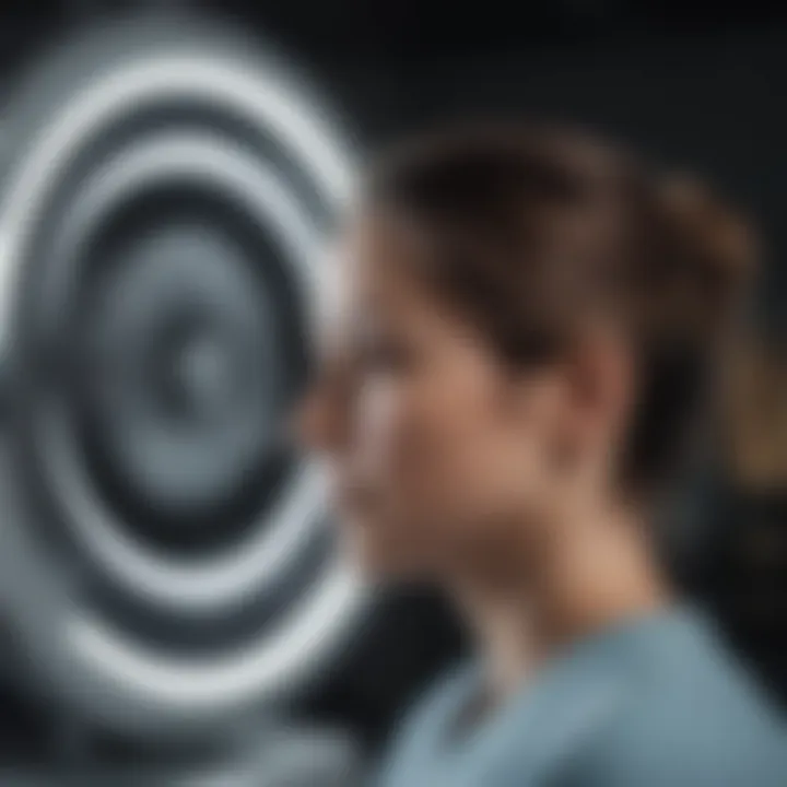Infographic showing advancements in MRI technology for MS research
