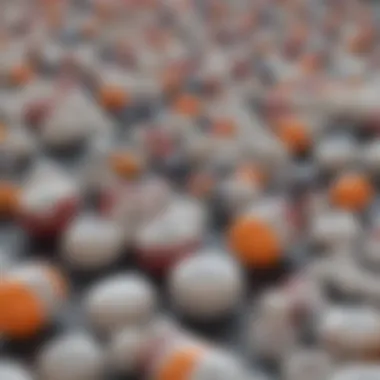 Pharmacological Interactions in Polypharmacy Illustration showing pharmacological interactions among multiple antidepressants